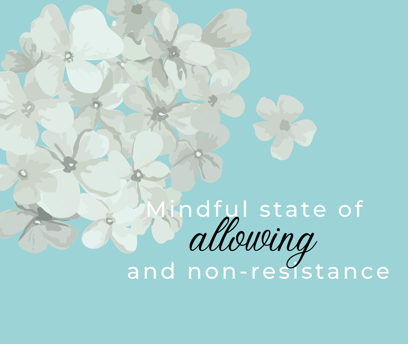 How the Mindful State of Allowing & Non-Resistance Will Help Manifest Your Goals & Desires