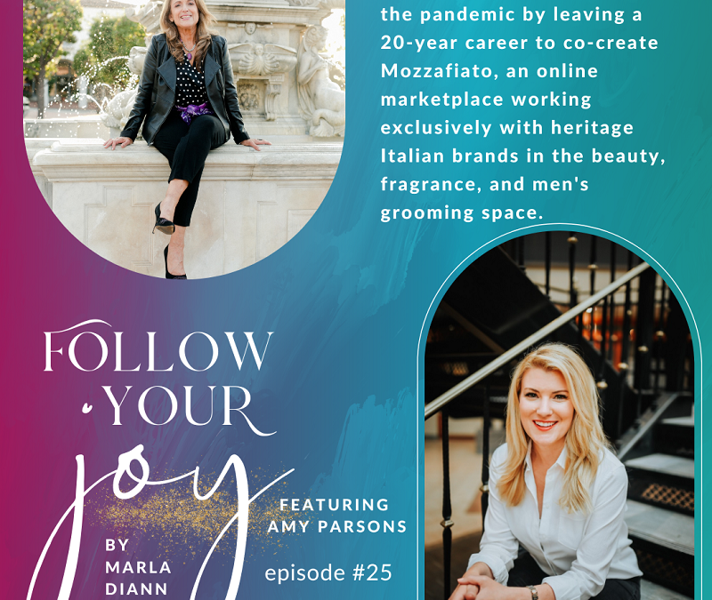 Ep #25: Left a 20-year career during the pandemic to co-create Mozzafiato, an online marketplace working exclusively with heritage Italian brands in the beauty, fragrance, and men’s grooming space.